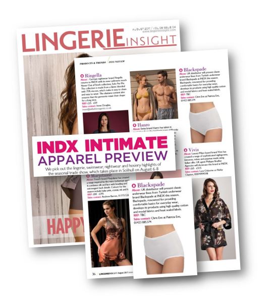 Blackspade Lingerie Insight INDX Aug 17