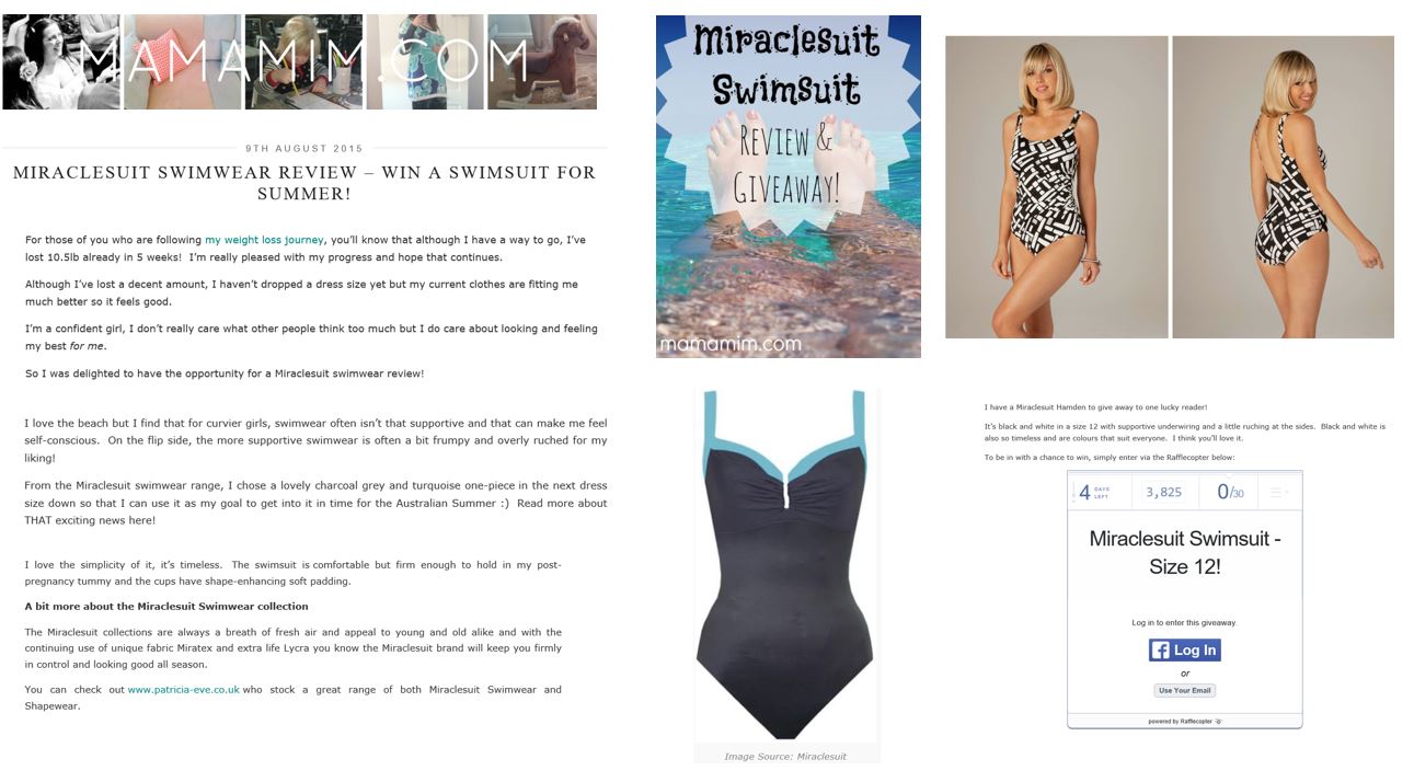 Mamamim Miraclesuit review & giveaway