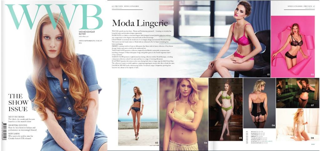 Naomi & Nicole in WWB magazine