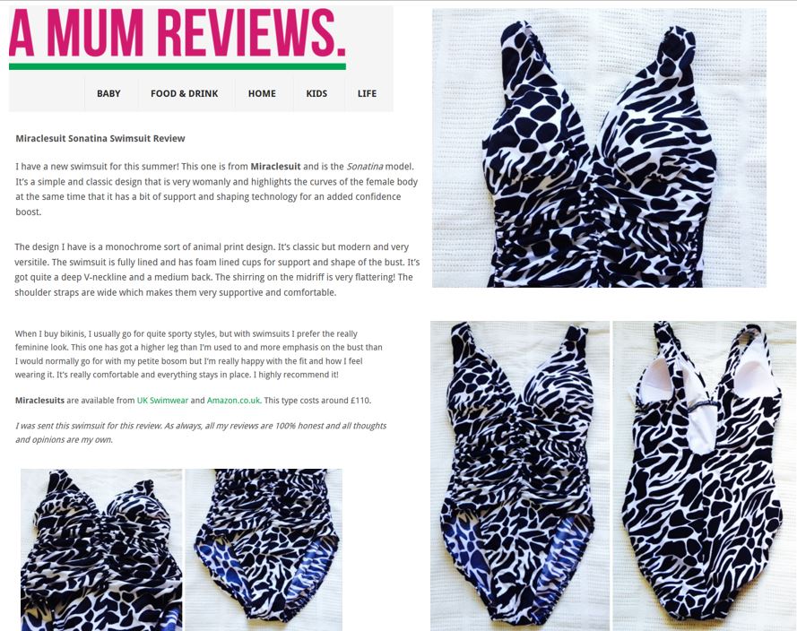 Sonatina swimsuit amumsreview blog
