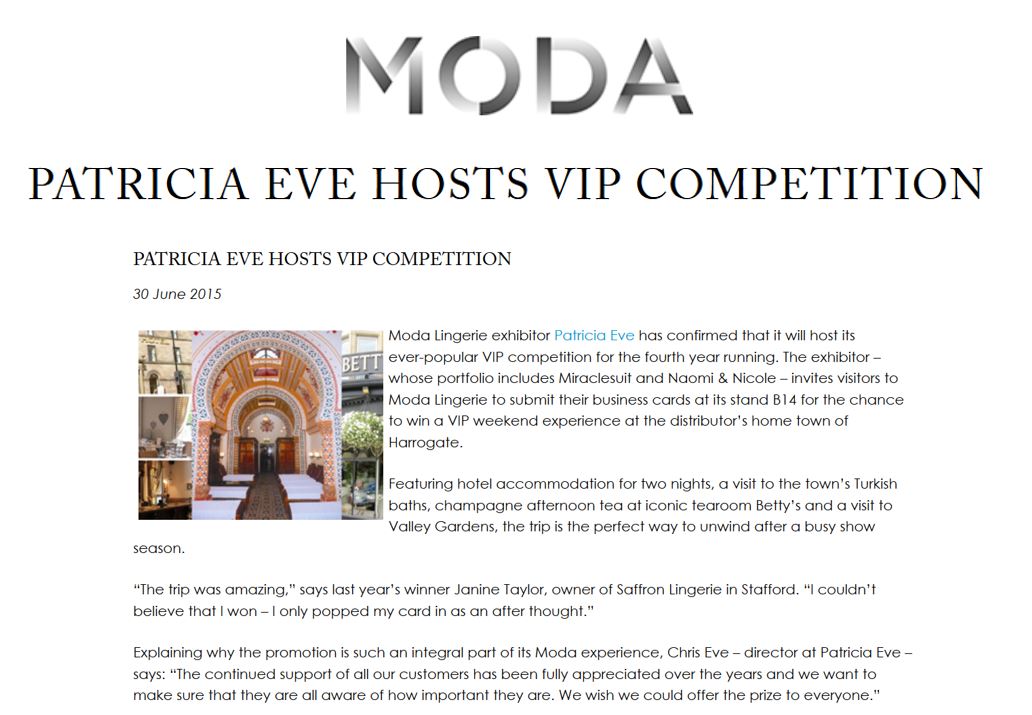 Moda - Competition