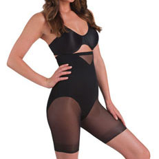 Sexy Sheer Hi Waist Thigh Slimmer 2789