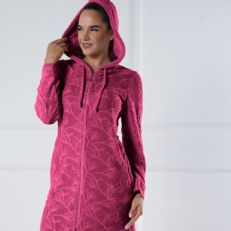 Corsica&nbsp;Jacquard Robe with Hood&nbsp;1019