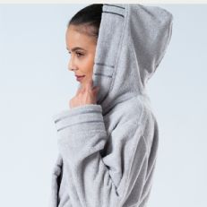 Cotton Terry&nbsp;Unisex Robe with Hood&nbsp;4345